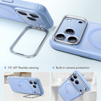 MagSafe-etui til Apple iPhone 18 Pro / 17 Pro, ESR, Classic Hybrid Kickstand, Satinblå