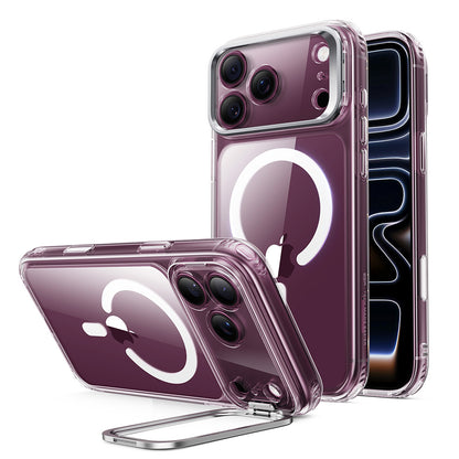 MagSafe-etui til Apple iPhone 18 Pro / 17 Pro, ESR, Classic Hybrid Kickstand, Transparent