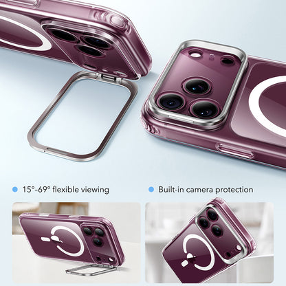 MagSafe-etui til Apple iPhone 18 Pro / 17 Pro, ESR, Classic Hybrid Kickstand, Transparent
