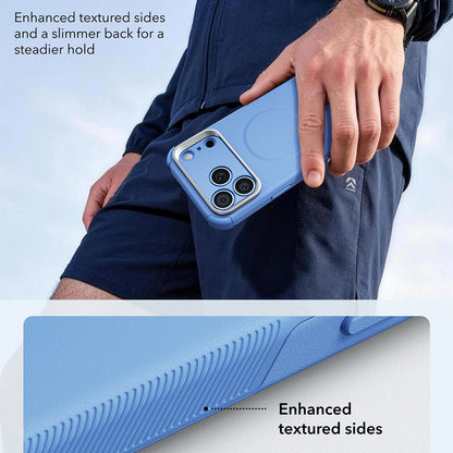 MagSafe Case for Apple iPhone 18 Pro / 17 Pro, ESR, Cyber Armor Kickstand, Blue