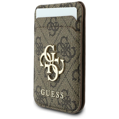 MagSafe Case for Apple iPhone 18 Pro / 17 Pro, Guess, 4G Cardslot, Brown