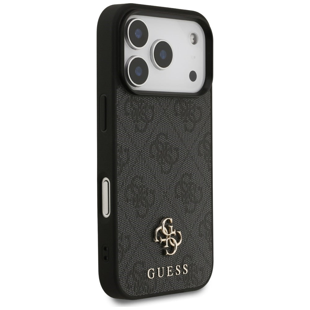 MagSafe-etui til Apple iPhone 18 Pro / 17 Pro, Guess, 4G Small and Classic Logo, Sort