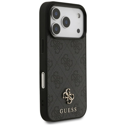 MagSafe-etui til Apple iPhone 18 Pro / 17 Pro, Guess, 4G Small and Classic Logo, Sort
