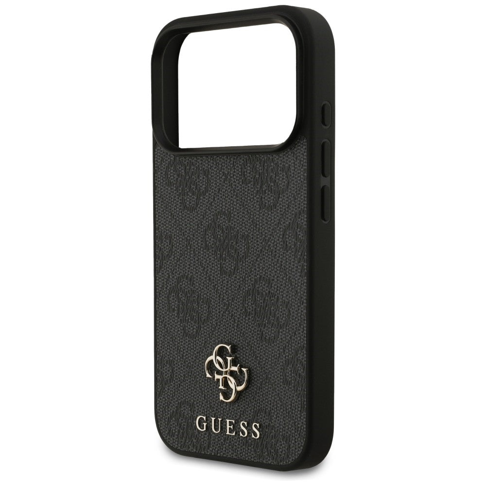 MagSafe-etui til Apple iPhone 18 Pro / 17 Pro, Guess, 4G Small and Classic Logo, Sort
