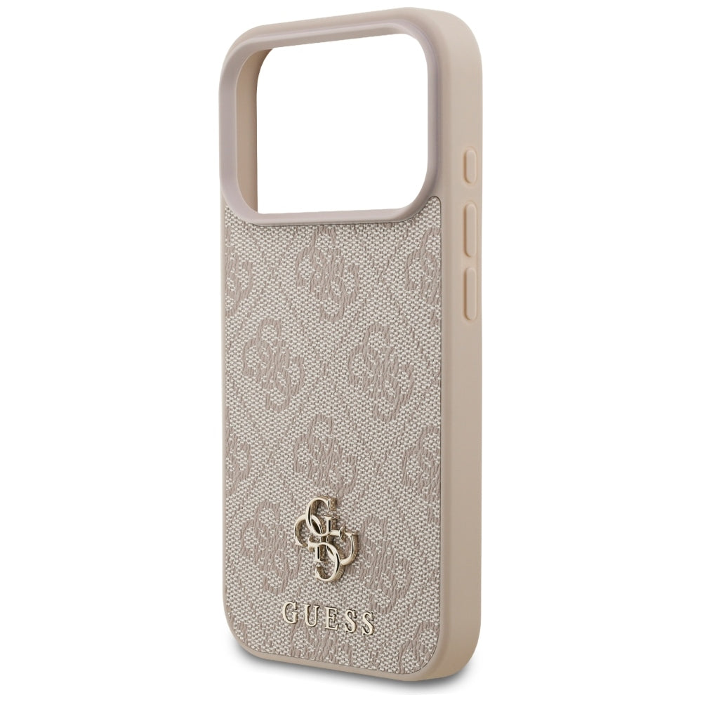 MagSafe-etui til Apple iPhone 18 Pro / 17 Pro, Guess, 4G Small and Classic, Lyserød
