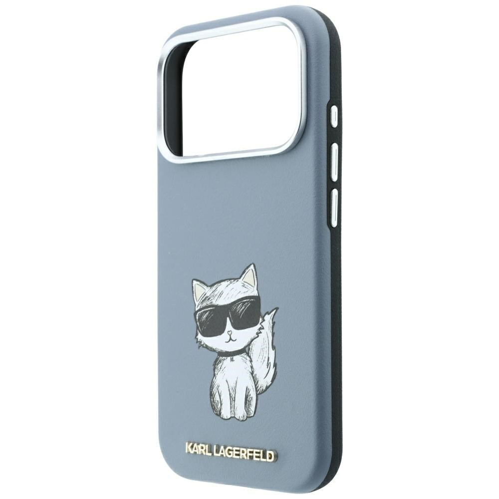 MagSafe-etui til Apple iPhone 18 Pro / 17 Pro, Karl Lagerfeld, Choupette Sketch, Bleu