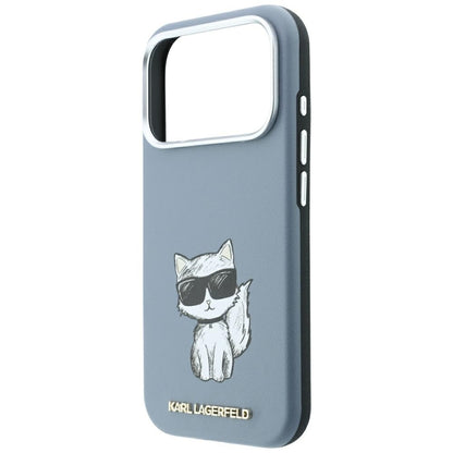 MagSafe-etui til Apple iPhone 18 Pro / 17 Pro, Karl Lagerfeld, Choupette Sketch, Bleu