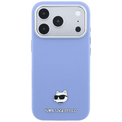 MagSafe-etui til Apple iPhone 18 Pro / 17 Pro, Karl Lagerfeld, Grained Choupette Head, Bleu