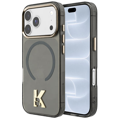 MagSafe-cover til Apple iPhone 18 Pro / 17 Pro, Karl Lagerfeld, IML Karl Head-logo, sort