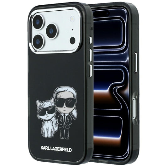 MagSafe-etui til Apple iPhone 18 Pro / 17 Pro, Karl Lagerfeld, KC Bodies Sketch, Sort