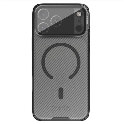 MagSafe-etui til Apple iPhone 18 Pro / 17 Pro, Nillkin, CamShield Prop, Sort Transparent