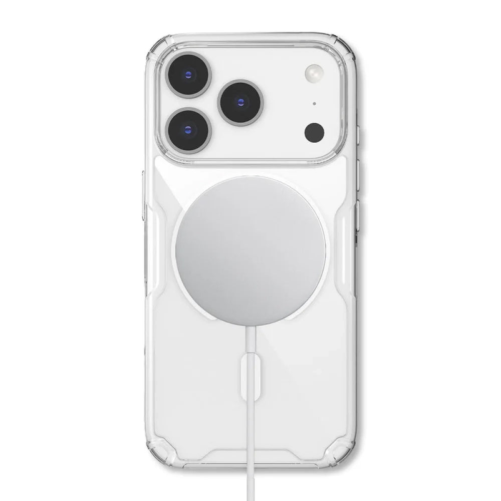MagSafe Case for Apple iPhone 18 Pro / 17 Pro, Nillkin, Nature Pro, White