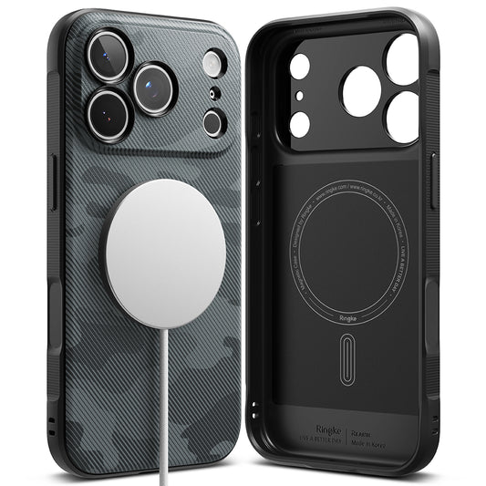 MagSafe Case for Apple iPhone 18 Pro / 17 Pro, Ringke, Onyx, Camouflage