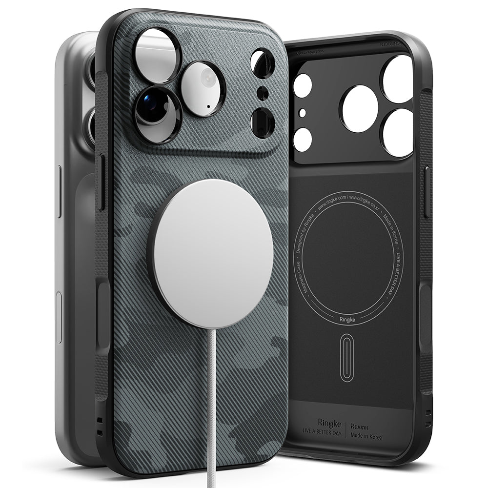MagSafe-etui til Apple iPhone 18 Pro / 17 Pro, Ringke, Onyx, Camouflage