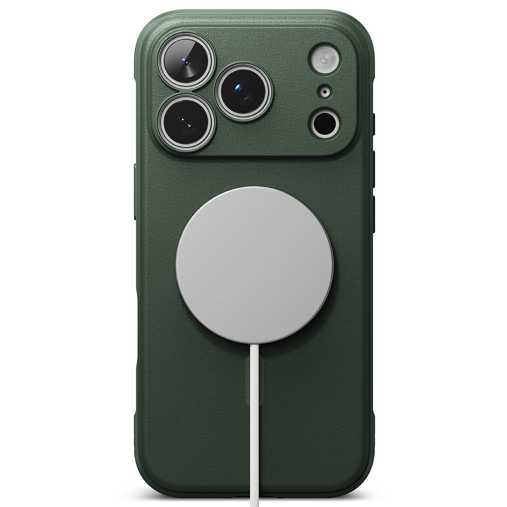 MagSafe-etui til Apple iPhone 18 Pro / 17 Pro, Ringke, Onyx, Mørkegrøn