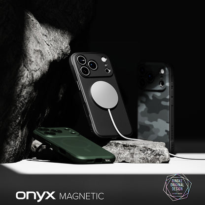 MagSafe-etui til Apple iPhone 18 Pro / 17 Pro, Ringke, Onyx, Mørkegrøn