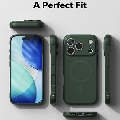 MagSafe-etui til Apple iPhone 18 Pro / 17 Pro, Ringke, Onyx, Mørkegrøn