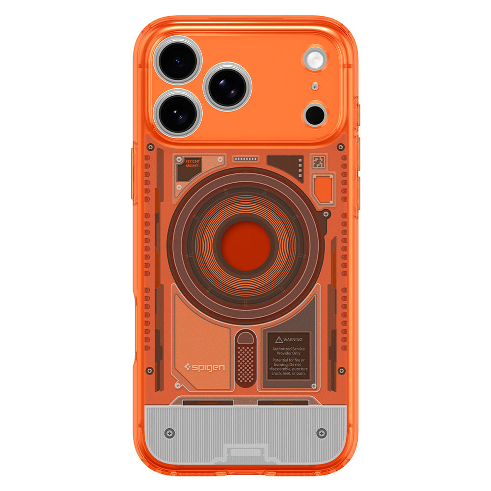 MagSafe-etui til Apple iPhone 18 Pro / 17 Pro, Spigen, Ultra Hybrid C-One, Orange ACS11986