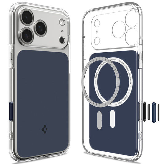 MagSafe-etui til Apple iPhone 18 Pro / 17 Pro, Spigen, Ultra Hybrid T, Mat Blå ACS12172