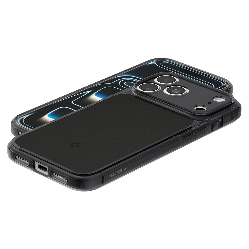 MagSafe-etui til Apple iPhone 18 Pro / 17 Pro, Spigen, Ultra Hybrid T, Mat Sort ACS12171