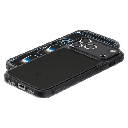 MagSafe-etui til Apple iPhone 18 Pro / 17 Pro, Spigen, Ultra Hybrid T, Mat Sort ACS12171