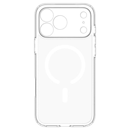 MagSafe-etui til Apple iPhone 18 Pro / 17 Pro, Spigen, Ultra Hybrid, Transparent Hvid ACS12155