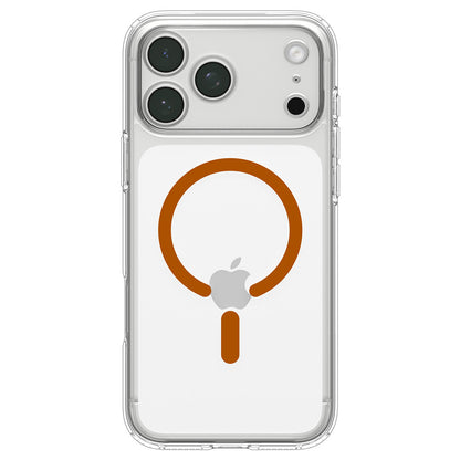 MagSafe-etui til Apple iPhone 18 Pro / 17 Pro, Spigen, Ultra Hybrid, Transparent Orange ACS12159