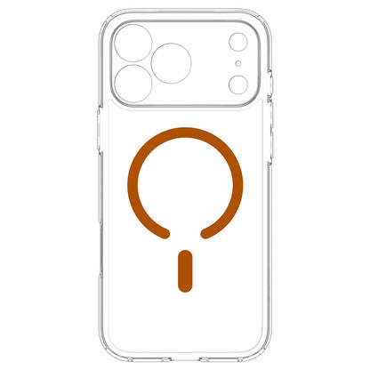 MagSafe-etui til Apple iPhone 18 Pro / 17 Pro, Spigen, Ultra Hybrid, Transparent Orange ACS12159