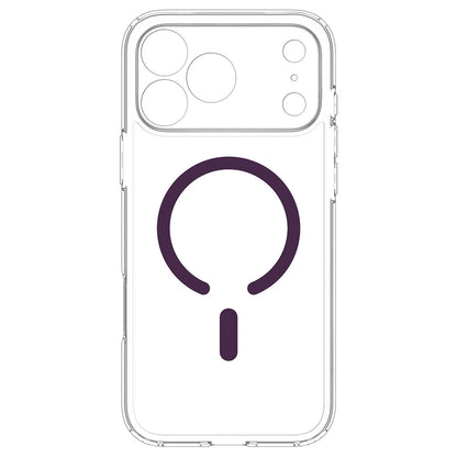MagSafe-cover til Apple iPhone 18 Pro / 17 Pro, Spigen, Ultra Hybrid, gennemsigtig bordeaux ACS12335