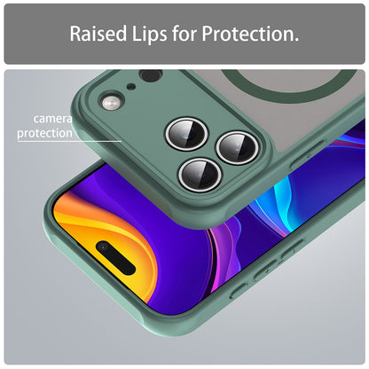 MagSafe-etui til Apple iPhone 18 Pro / 17 Pro, Techsuit, HaloFrost II, Grøn