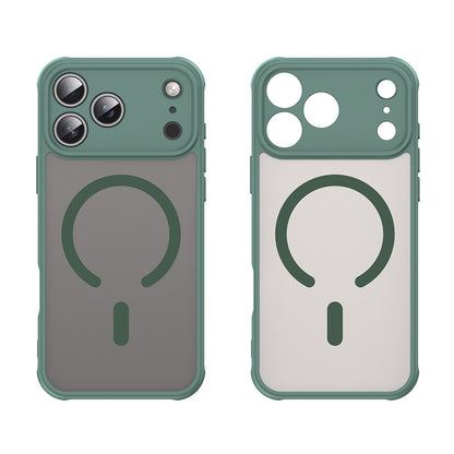 MagSafe-etui til Apple iPhone 18 Pro / 17 Pro, Techsuit, HaloFrost II, Grøn
