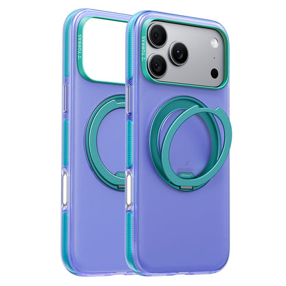 MagSafe-etui til Apple iPhone 18 Pro / 17 Pro, Torras, Ostand O3 Hue, Indigo
