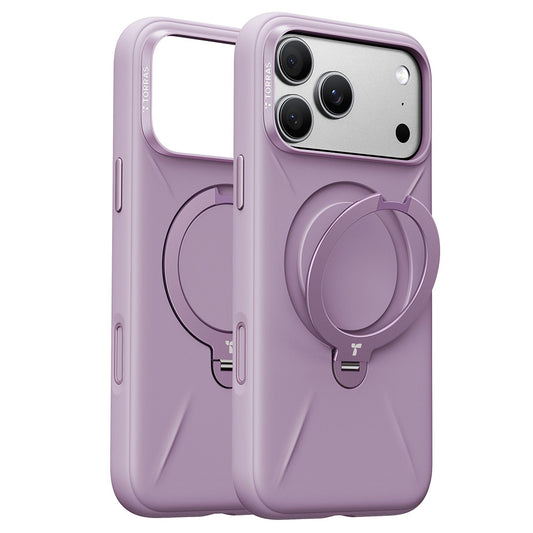 MagSafe-etui til Apple iPhone 18 Pro / 17 Pro, Torras, QPRO Silikone, Lilla