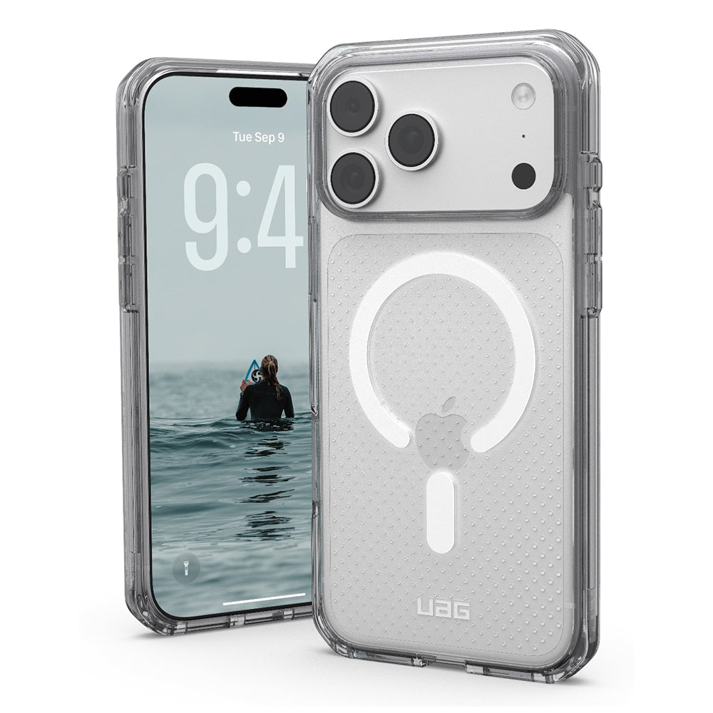 MagSafe-etui til Apple iPhone 18 Pro / 17 Pro, Urban Armor Gear, Dot, Sølv