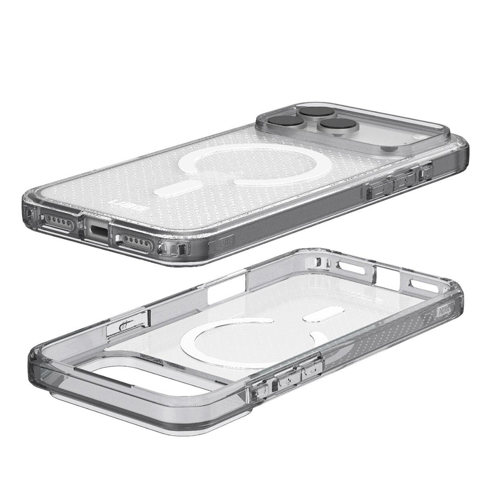 MagSafe-etui til Apple iPhone 18 Pro / 17 Pro, Urban Armor Gear, Dot, Sølv