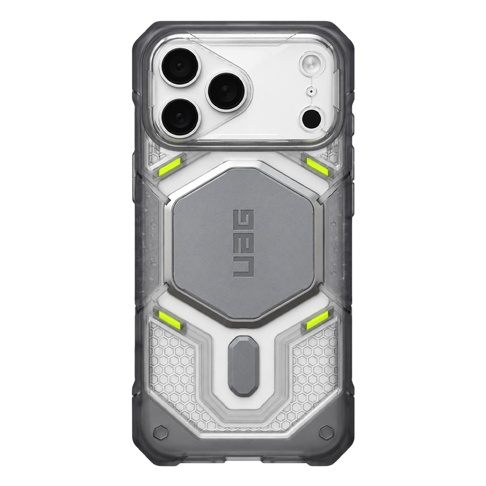 MagSafe-etui til Apple iPhone 18 Pro / 17 Pro, Urban Armor Gear, Monarch Pro, Sølv