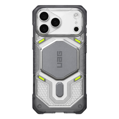 MagSafe-etui til Apple iPhone 18 Pro / 17 Pro, Urban Armor Gear, Monarch Pro, Sølv