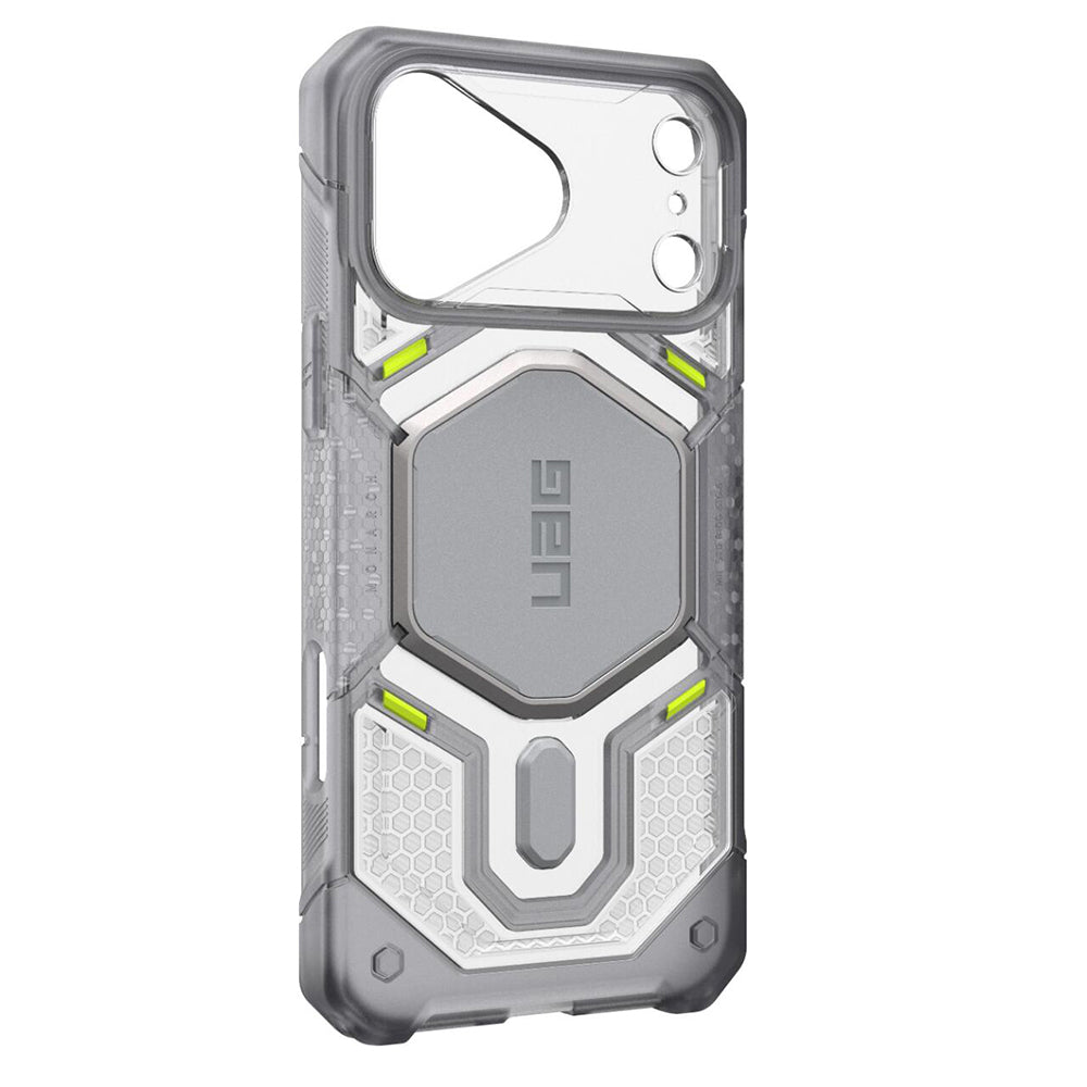 MagSafe-etui til Apple iPhone 18 Pro / 17 Pro, Urban Armor Gear, Monarch Pro, Sølv