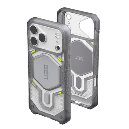 MagSafe-etui til Apple iPhone 18 Pro / 17 Pro, Urban Armor Gear, Monarch Pro, Sølv