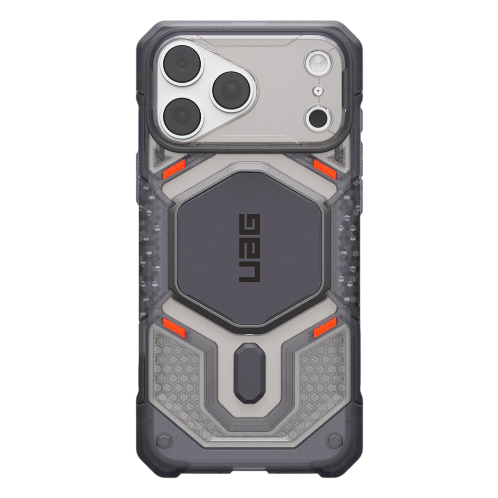 MagSafe-etui til Apple iPhone 18 Pro / 17 Pro, Urban Armor Gear, Monarch Pro, Lysegrå