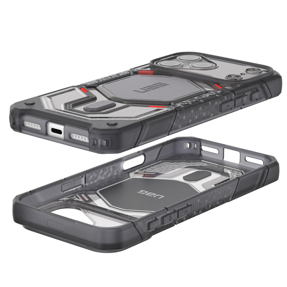MagSafe-etui til Apple iPhone 18 Pro / 17 Pro, Urban Armor Gear, Monarch Pro, Lysegrå