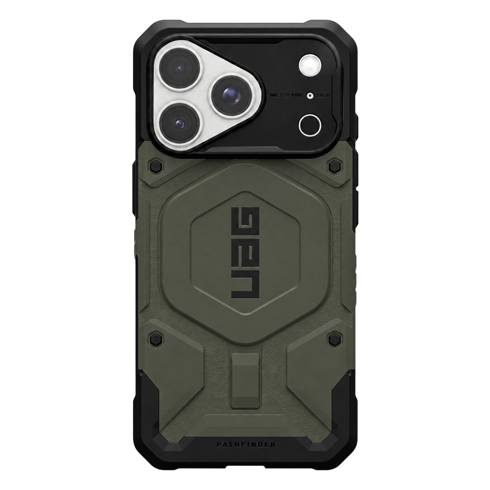 MagSafe-etui til Apple iPhone 18 Pro / 17 Pro, Urban Armor Gear, Pathfinder, Grøn
