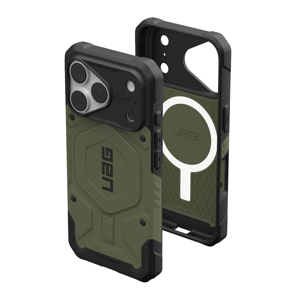 MagSafe-etui til Apple iPhone 18 Pro / 17 Pro, Urban Armor Gear, Pathfinder, Grøn