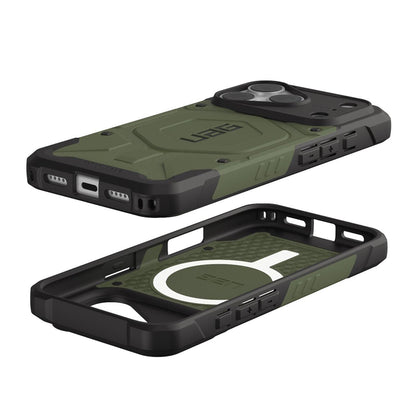 MagSafe-etui til Apple iPhone 18 Pro / 17 Pro, Urban Armor Gear, Pathfinder, Grøn