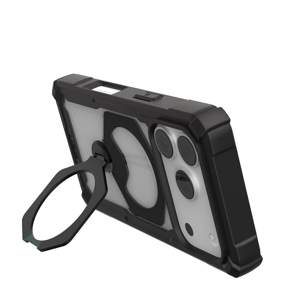 MagSafe-etui til Apple iPhone 18 Pro / 17 Pro, Urban Armor Gear, Plasma XTE, Sort Transparent