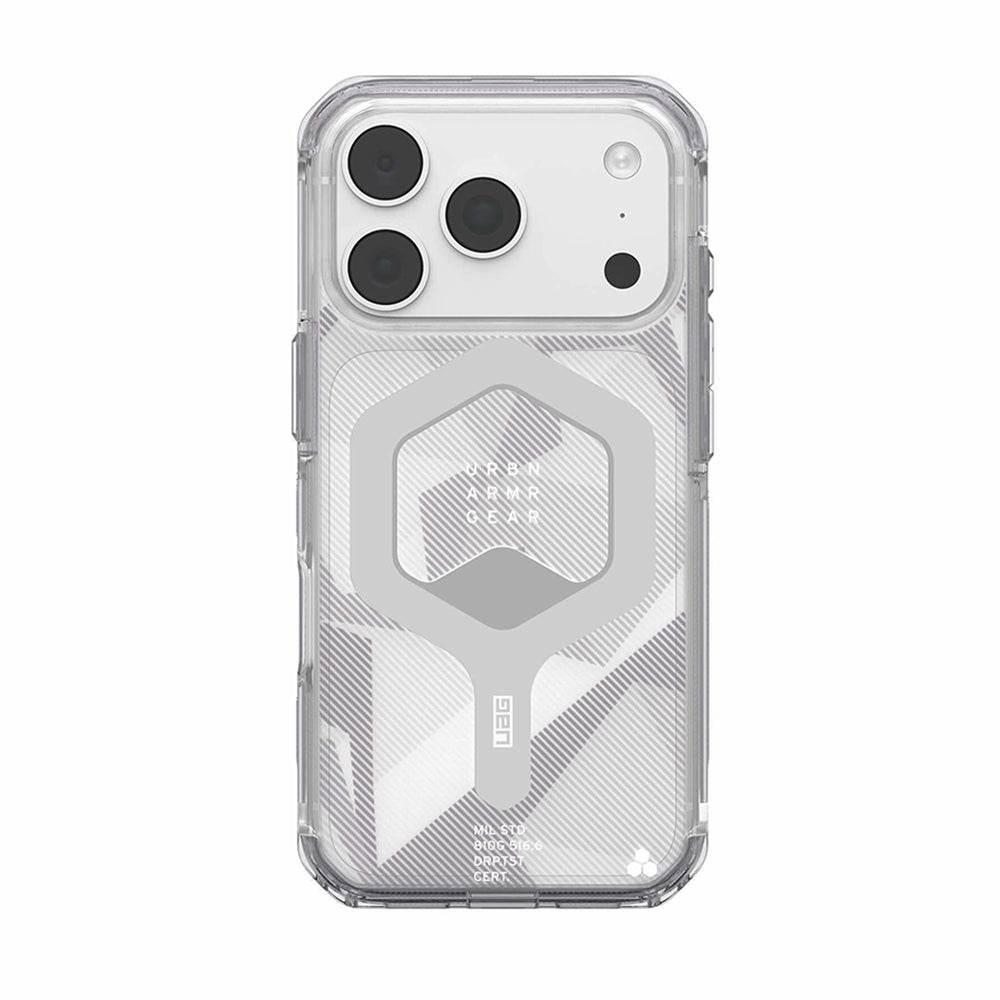 MagSafe-etui til Apple iPhone 18 Pro / 17 Pro, Urban Armor Gear, Plyo, Sølv