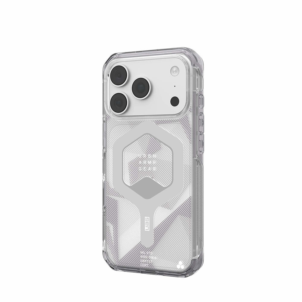 MagSafe-etui til Apple iPhone 18 Pro / 17 Pro, Urban Armor Gear, Plyo, Sølv