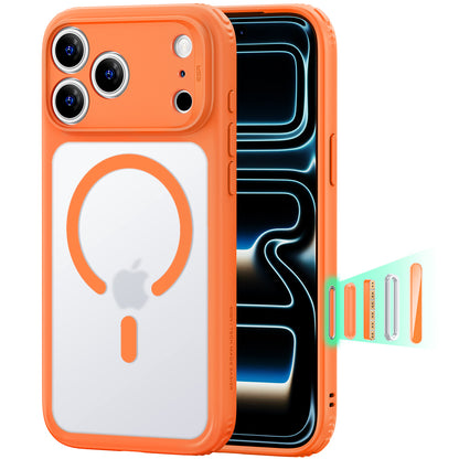 MagSafe-etui til Apple iPhone 18 Pro, ESR, Classic Hybrid, Satin Orange