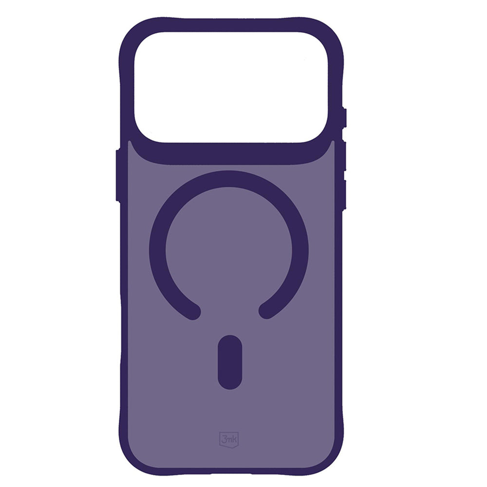 MagSafe Case for Apple iPhone 18 Pro Max / 17 Pro Max, 3MK, Smoke MagCase, Purple
