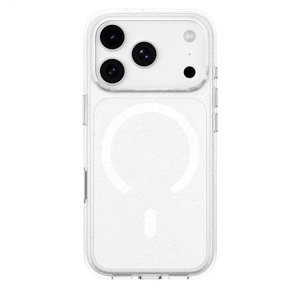 MagSafe Case for Apple iPhone 18 Pro Max / 17 Pro Max, Blueo, Crystal Pro Anti-Drop Glitter, Transparent